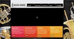Desktop Screenshot of musikgrimm.ch
